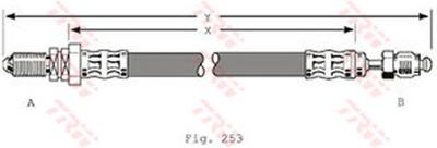 Тормозной шланг TRW PHC279