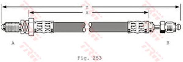 Тормозной шланг TRW