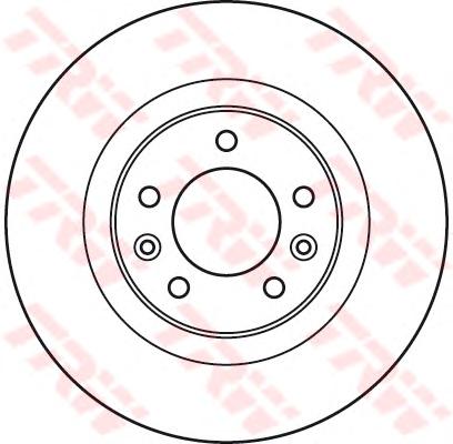 Тормозной диск TRW