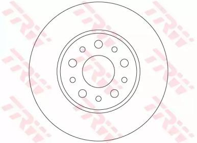 Тормозной диск TRW DF6228