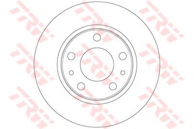 Тормозной диск TRW DF6412