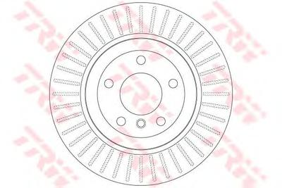 Тормозной диск TRW DF6299