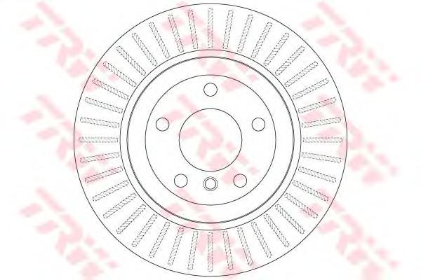 Тормозной диск TRW