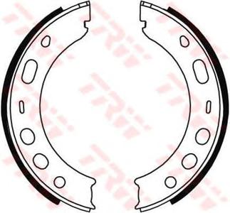 Комплект тормозных колодок, стояночная тормозная система TRW GS8706