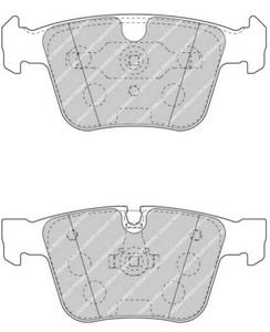Комплект тормозных колодок, дисковый тормоз FERODO FDB4413