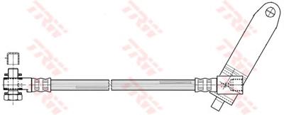 Тормозной шланг TRW