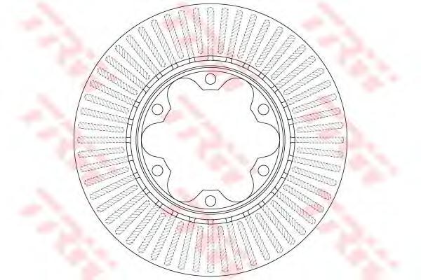 Тормозной диск TRW