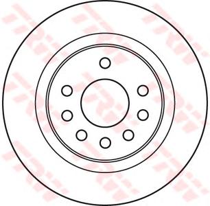 Тормозной диск TRW