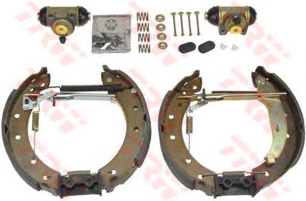 Комплект тормозных колодок TRW