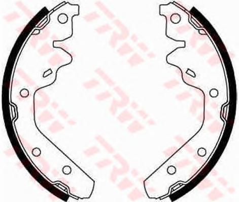 Комплект тормозных колодок TRW