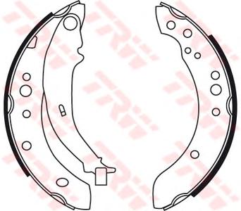 Комплект тормозных колодок TRW GS8769