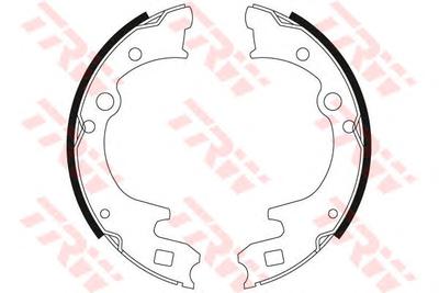Комплект тормозных колодок TRW