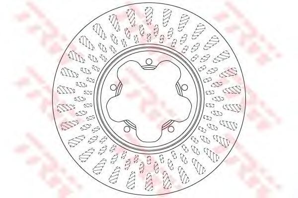 Тормозной диск TRW