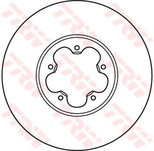 Тормозной диск TRW
