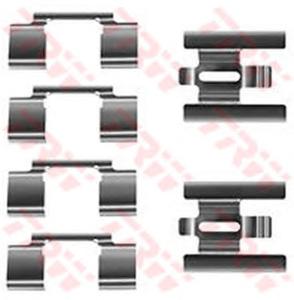 Комплектующие, колодки дискового тормоза TRW PFK343