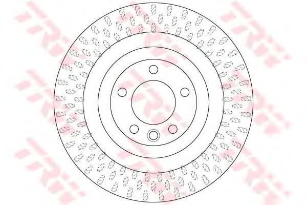 Тормозной диск TRW