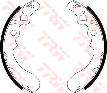 Комплект тормозных колодок TRW GS8282