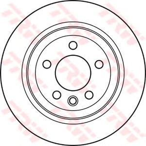 Тормозной диск TRW