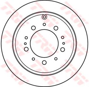 Тормозной диск TRW