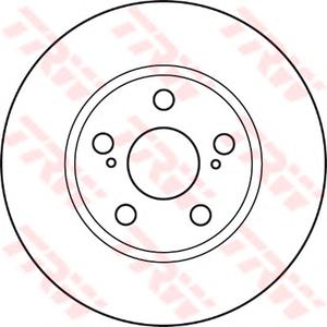 Тормозной диск TRW