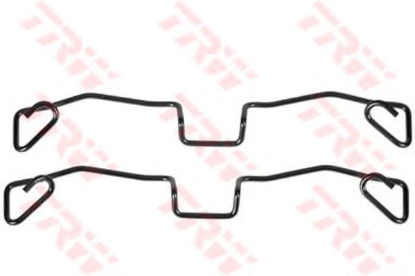 Комплектующие, колодки дискового тормоза TRW