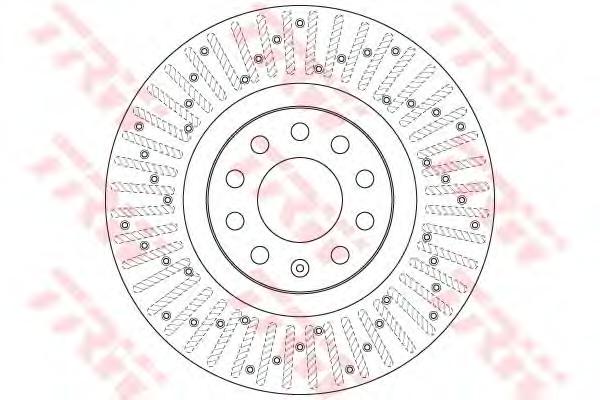 Тормозной диск TRW