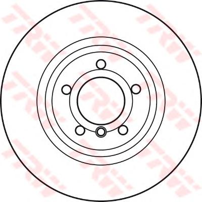 Тормозной диск TRW