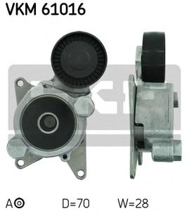 Натяжной ролик, поликлиновой  ремень SKF VKM 61016