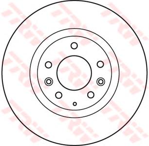 Тормозной диск TRW