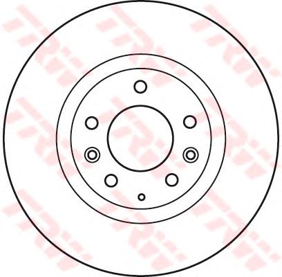 Тормозной диск TRW