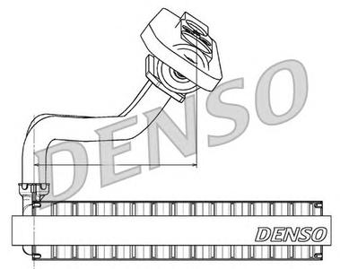 Испаритель, кондиционер DENSO DEV09020