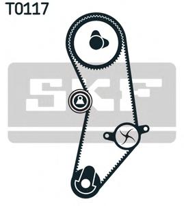 Водяной насос + комплект зубчатого ремня SKF VKMC 02201