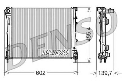 Радиатор охлаждения DENSO DRM09162