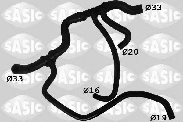 Патрубок системы охлаждения SASIC