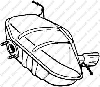 Глушитель BOSAL 247-413