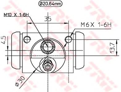 Тормозной цилиндр TRW