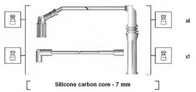 Комплект проводов зажигания MAGNETI MARELLI 941135170704