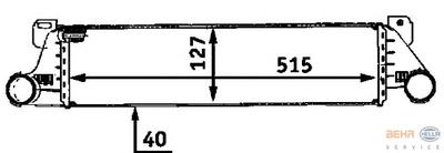 Интеркулер HELLA 8ML376 723-091