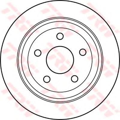 Тормозной диск TRW