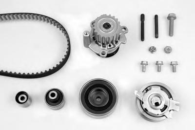 Водяной насос + комплект зубчатого ремня HEPU PK06551