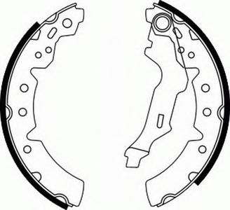 Комплект тормозных колодок FERODO