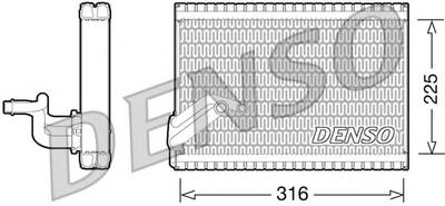 Испаритель DENSO DEV21003
