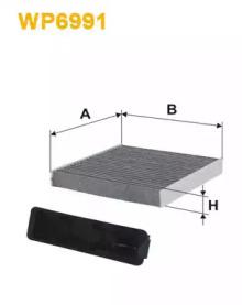 Фильтр салона WIX FILTERS