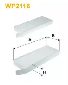 Фильтр салона WIX FILTERS