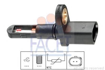 Датчик, температура впускаемого воздуха FACET 10.4006