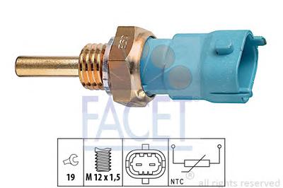 Датчик, температура масла FACET 7.3239