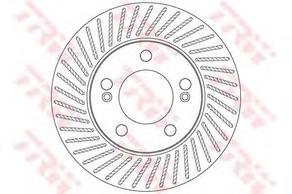 Тормозной диск TRW