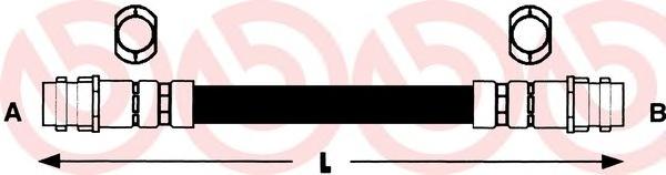 Тормозной шланг BREMBO