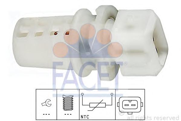Датчик, температура впускаемого воздуха FACET