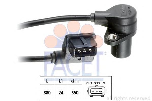 Датчик импульсов FACET